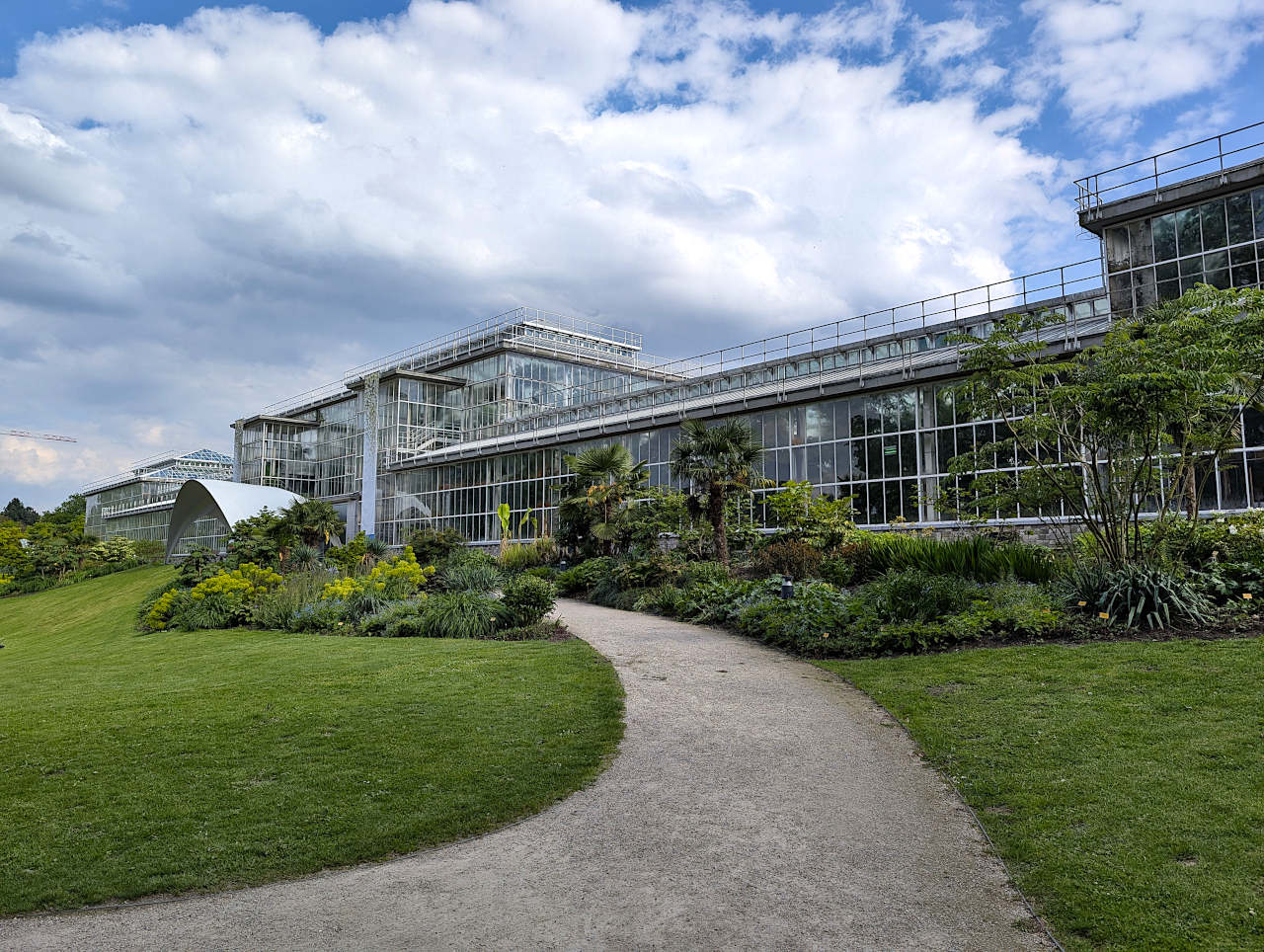 jardin botanique de Meise serre extérieur