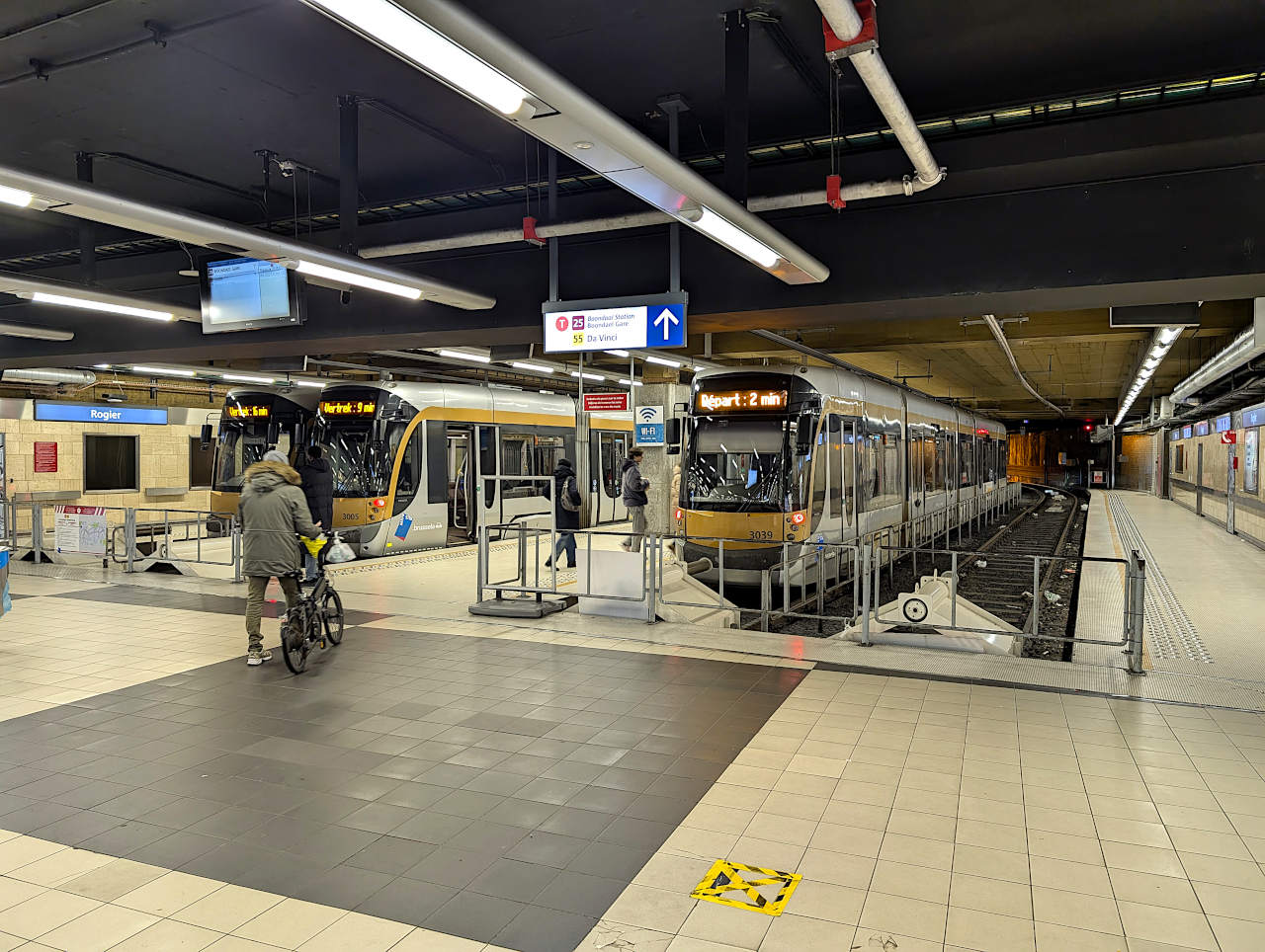 pré-métro de Bruxelles
