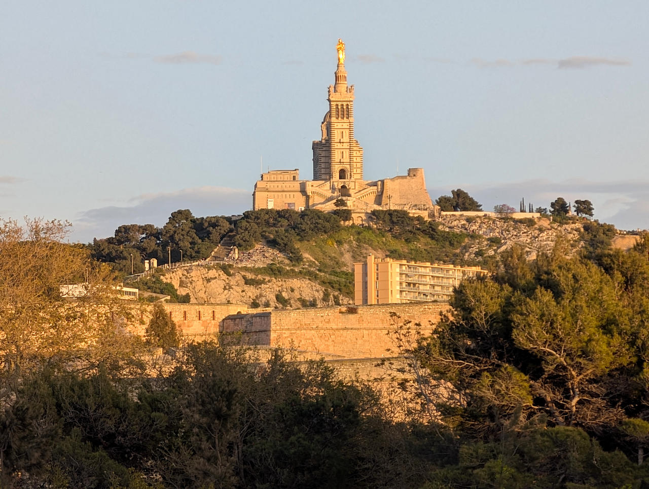 vue sur Notre-Dame-de-la-Garde