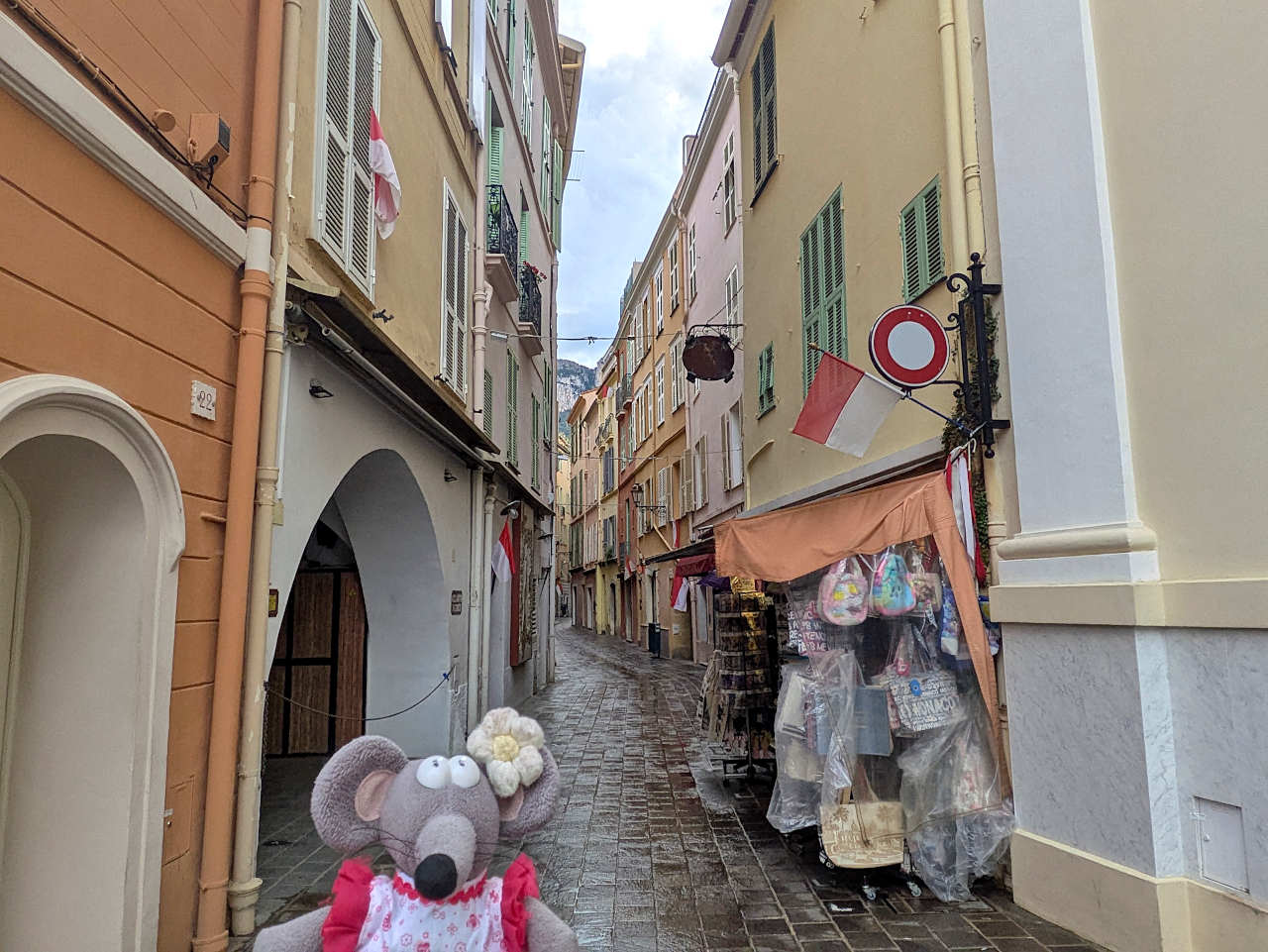 Monaco vieille ville rue