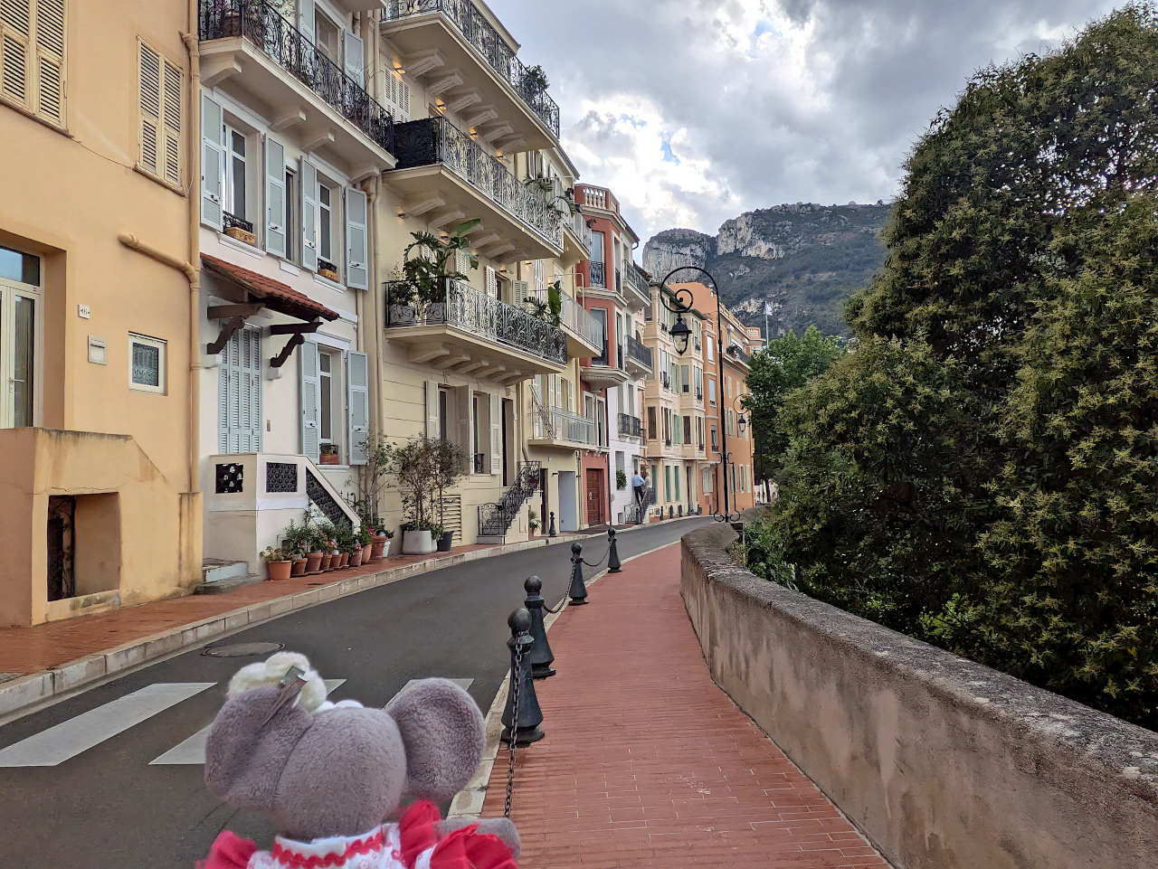 au sommet du Rocher de Monaco