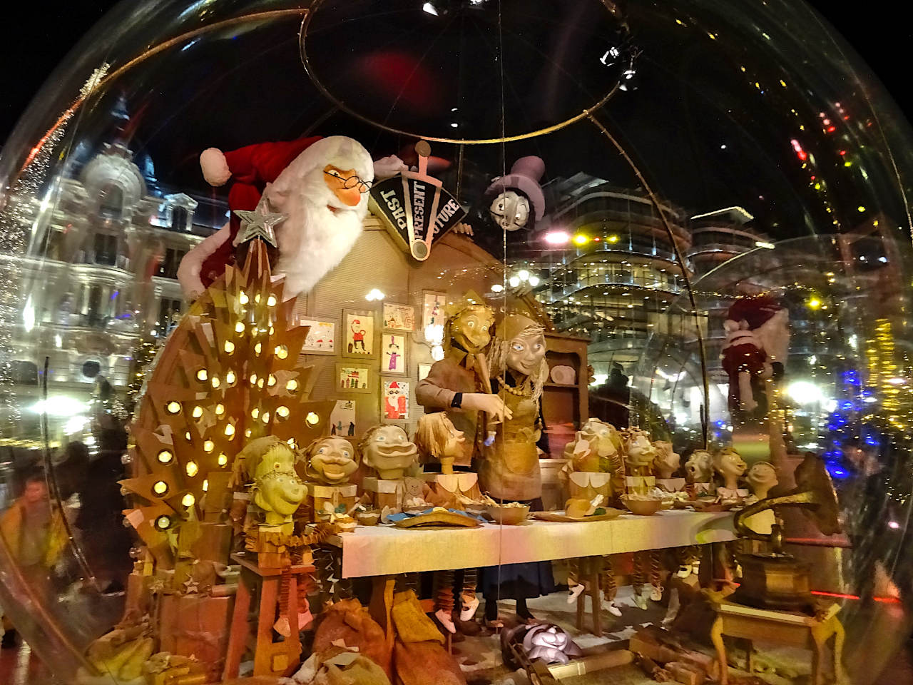 bulle de Noël à Monaco