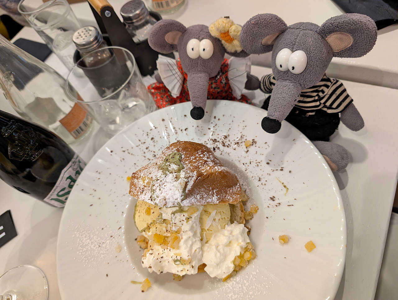 restaurant fumée Evere dessert