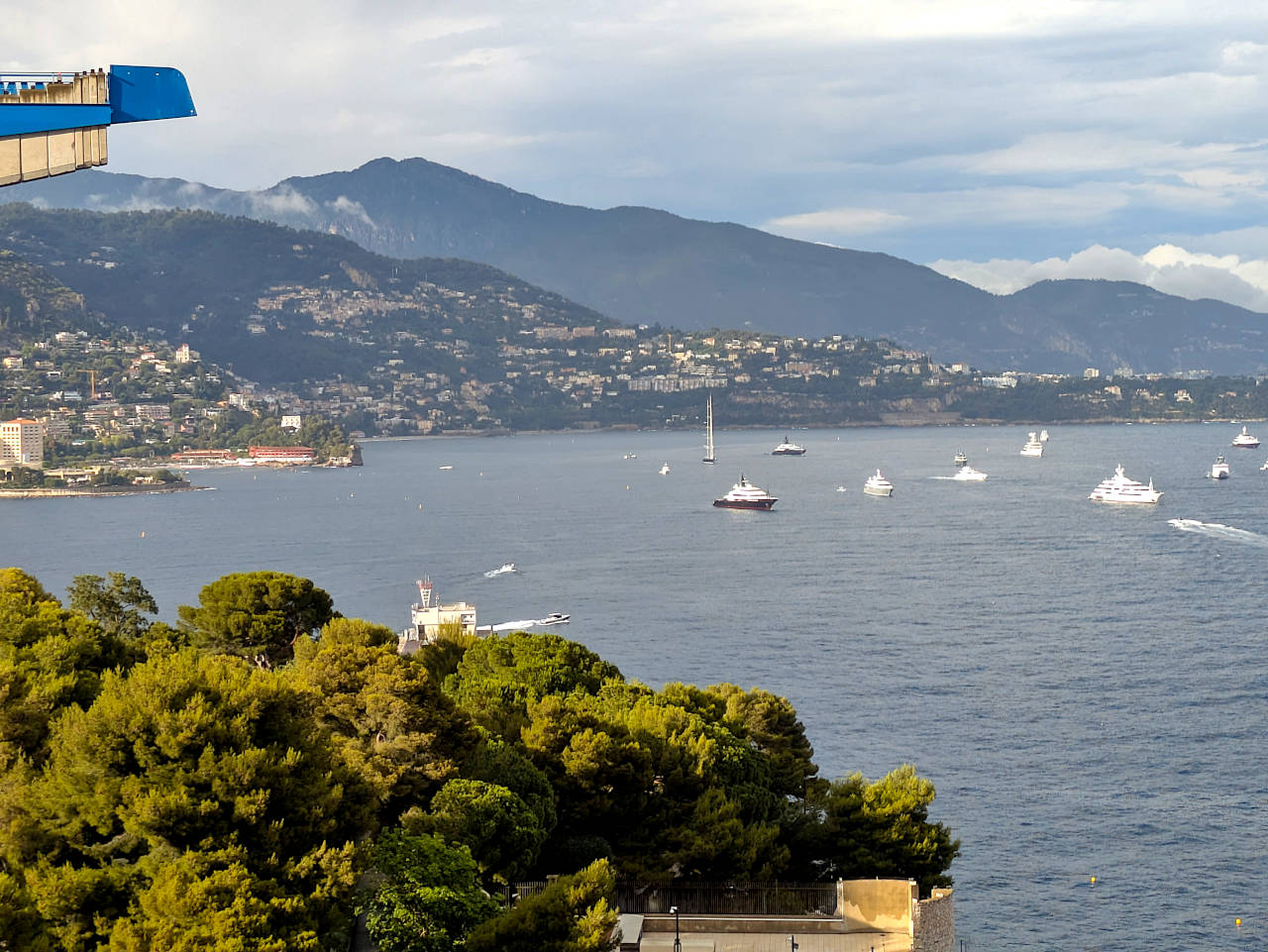 vue depuis le toit-terrasse du musée océanographique de Monaco 2