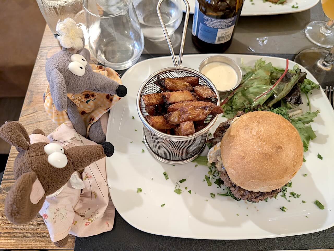 burger Neufchâtel au Petit Bouchon à Dieppe