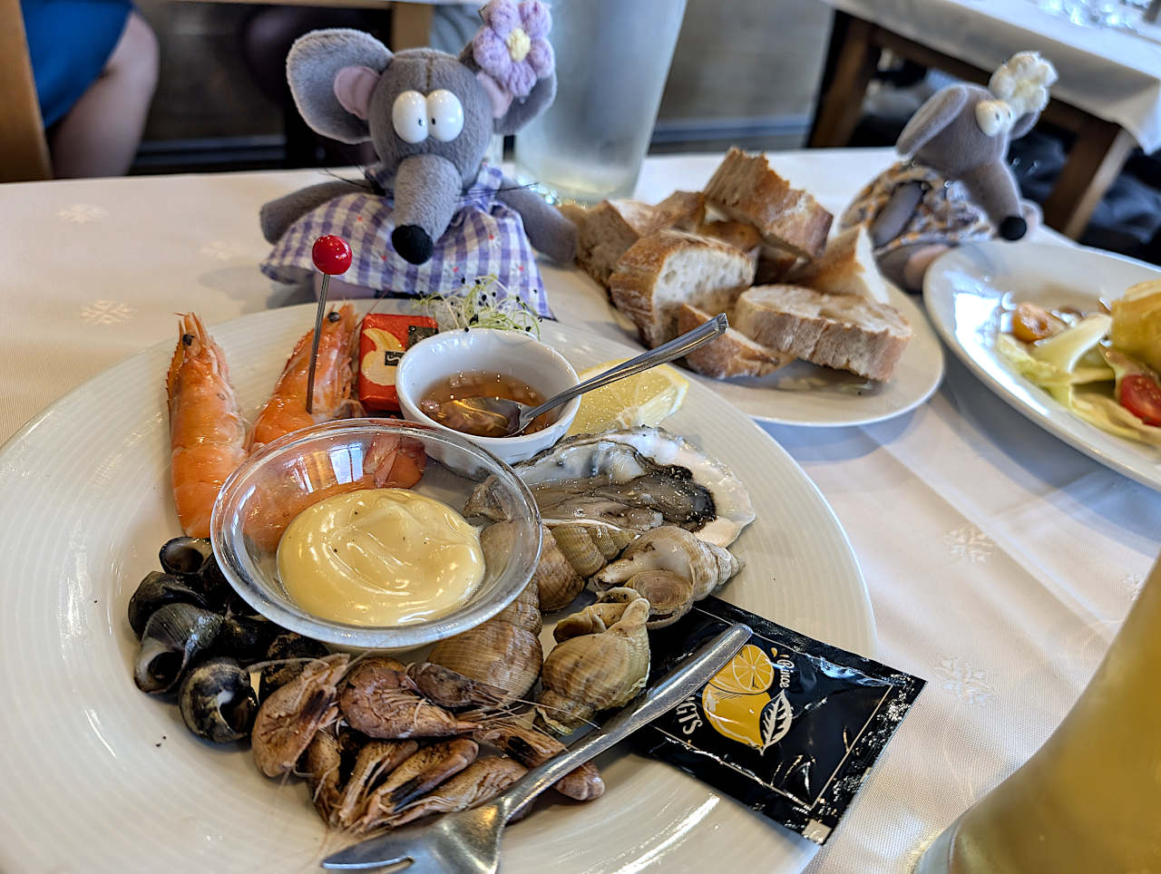 fruits de mer La Réserve Dieppe