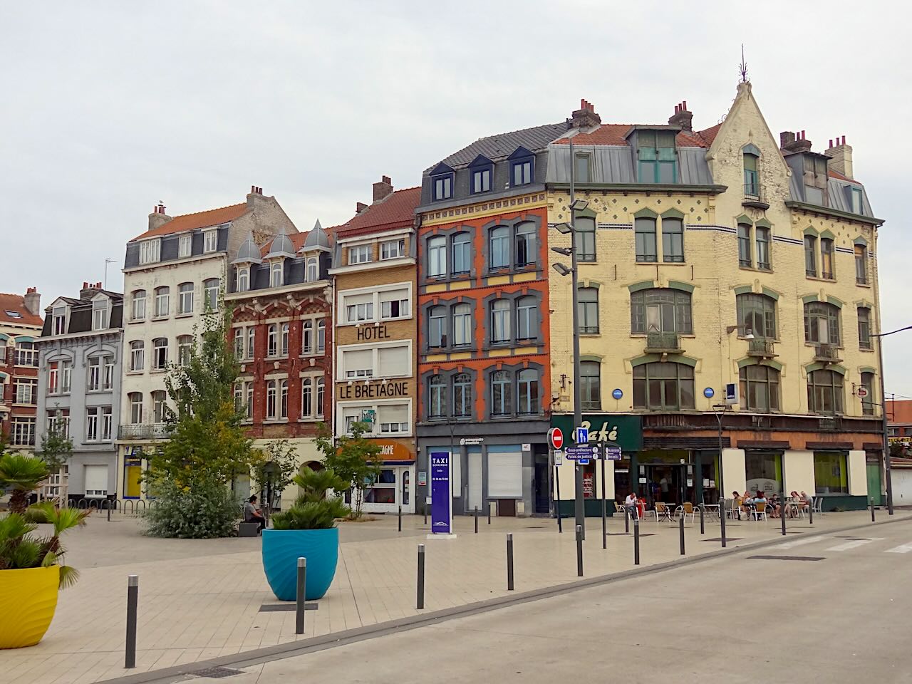 place de la Gare à Dunkerque