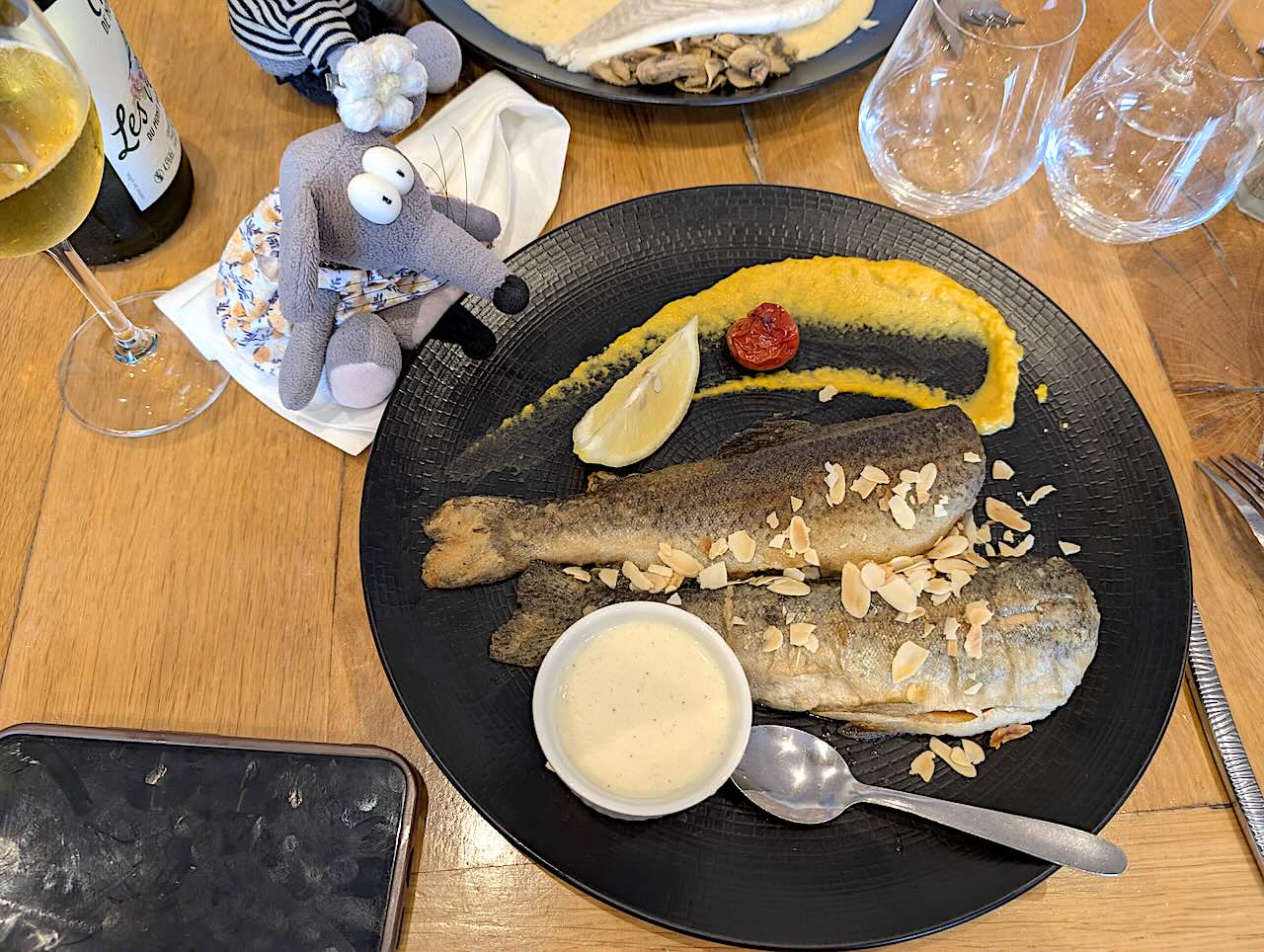 truites au Turbot à Dieppe