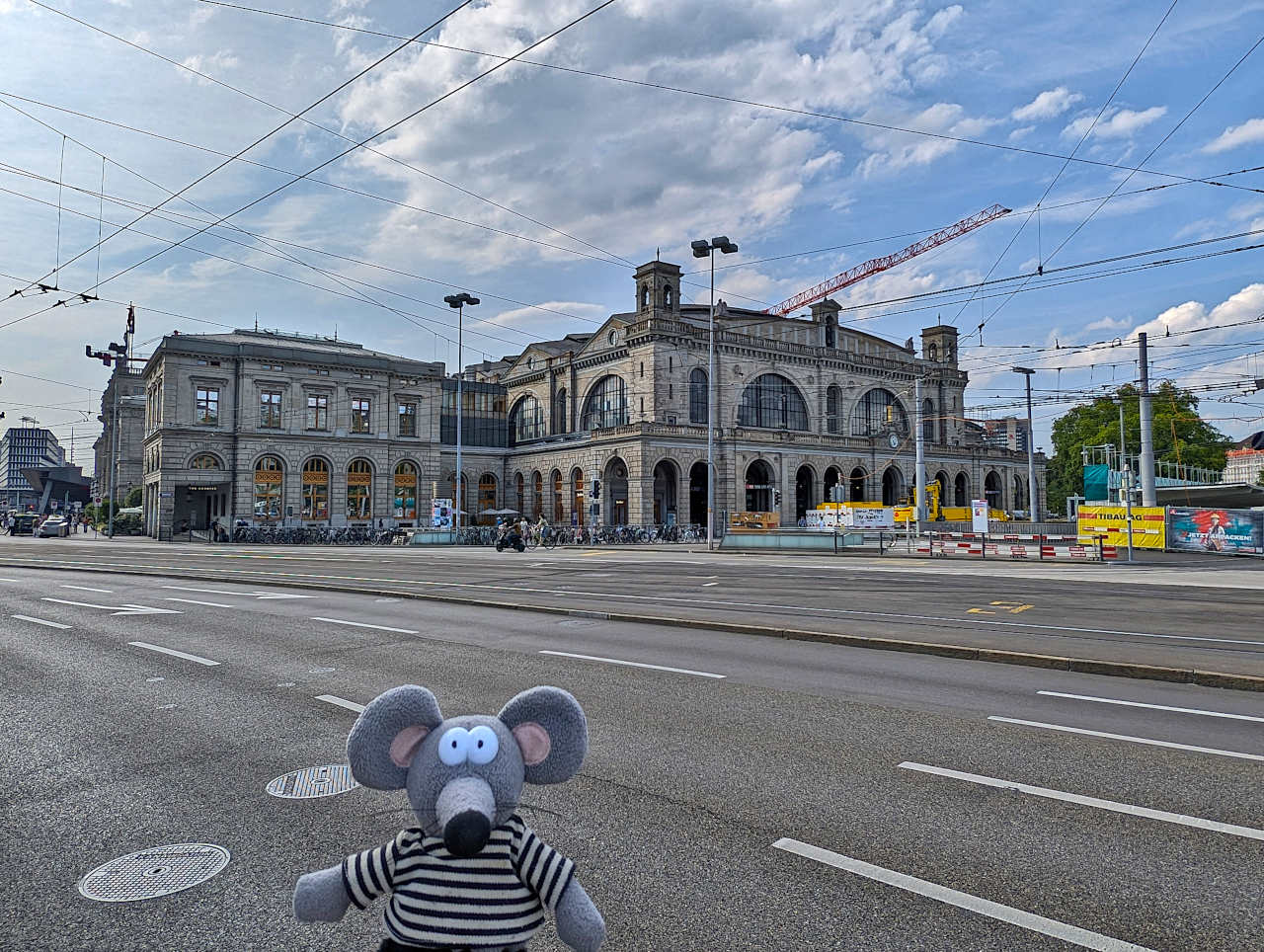 gare centrale de Zurich