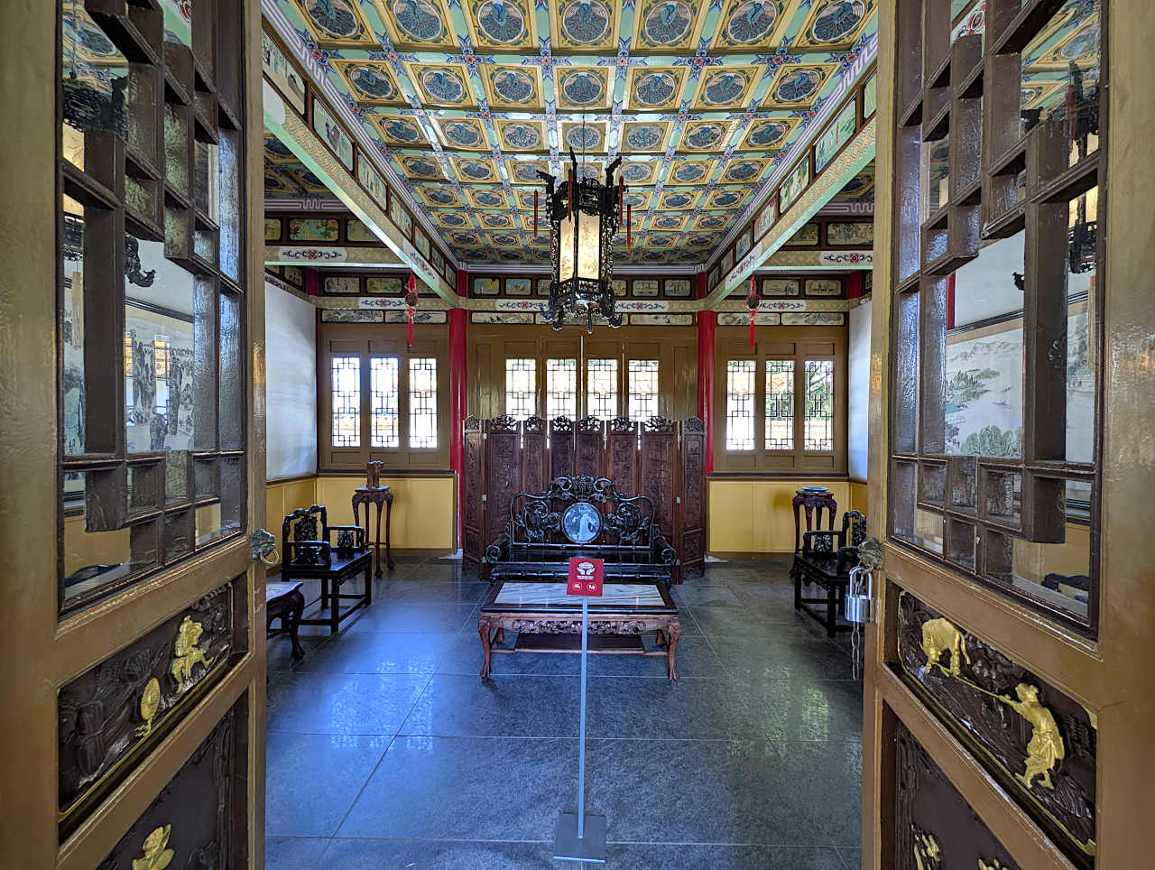 pavillon du Jardin chinois de Zurich