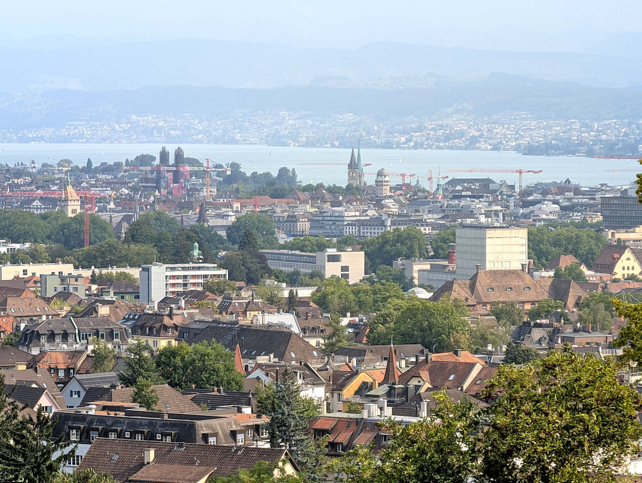 point de vue sur Zurich