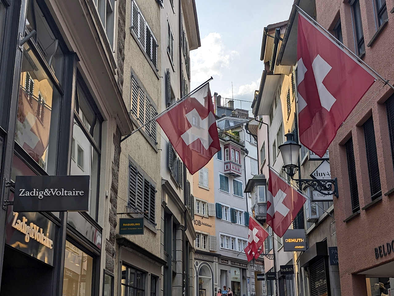 quartier du Lindenhof à Zurich 2