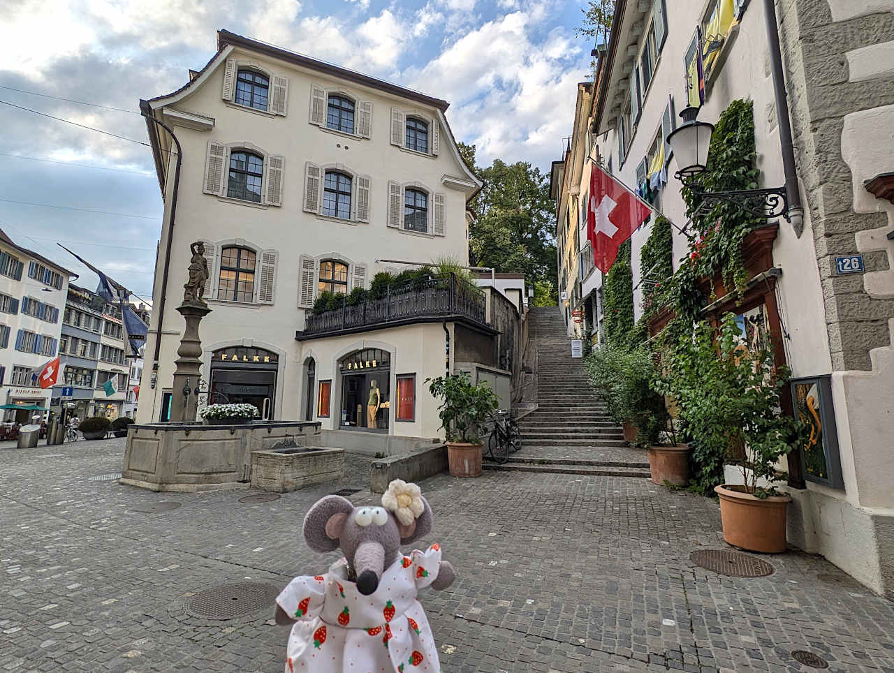 quartier du Lindenhof à Zurich