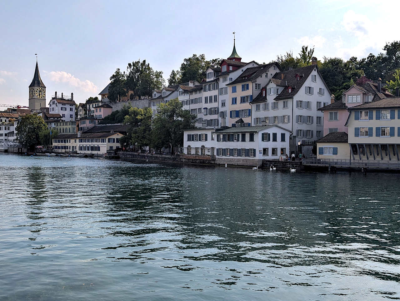 rives de la Limmat à Zurich 2