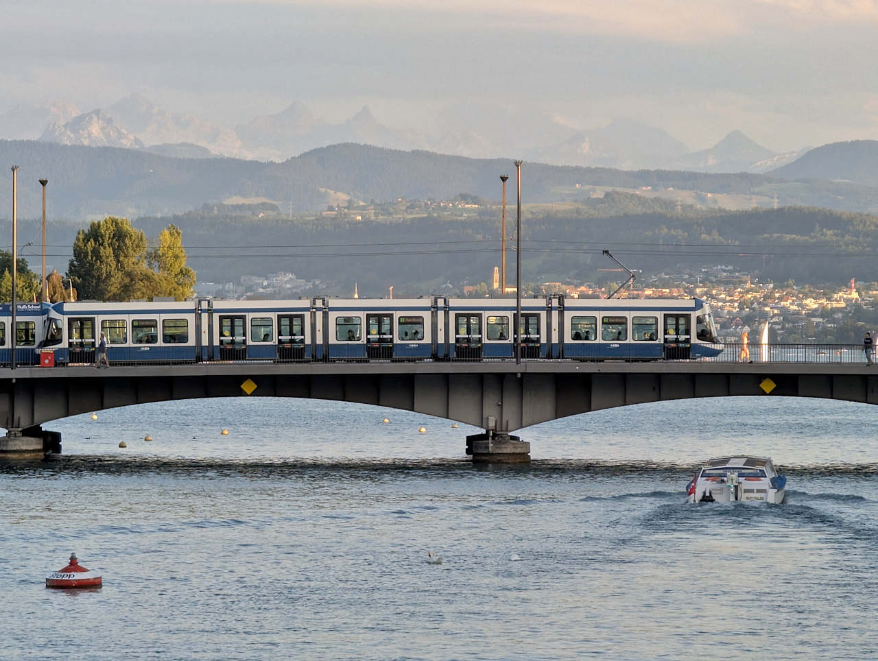 tramway à Zurich
