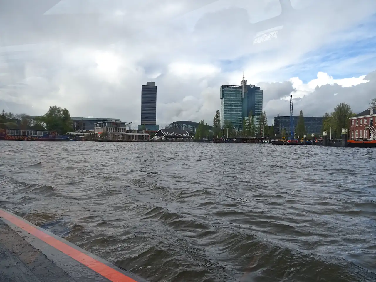 Amsterdam en bateau