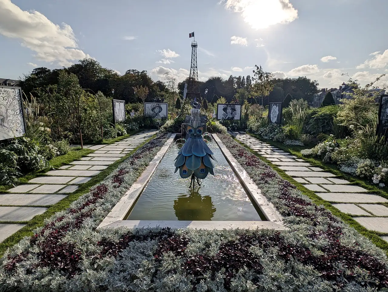 jardin éphémère de Calais