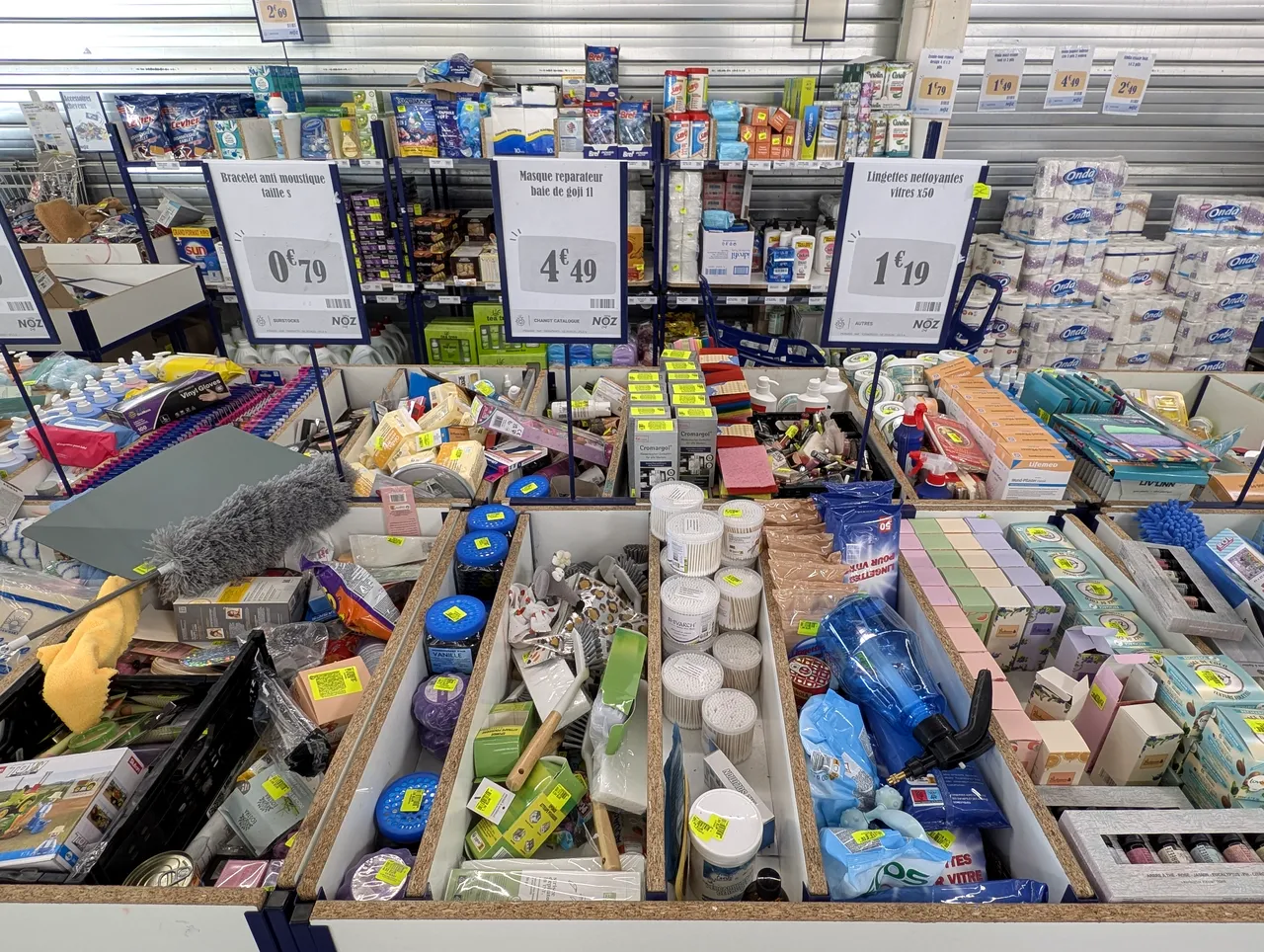 produits cosmétiques chez Noz