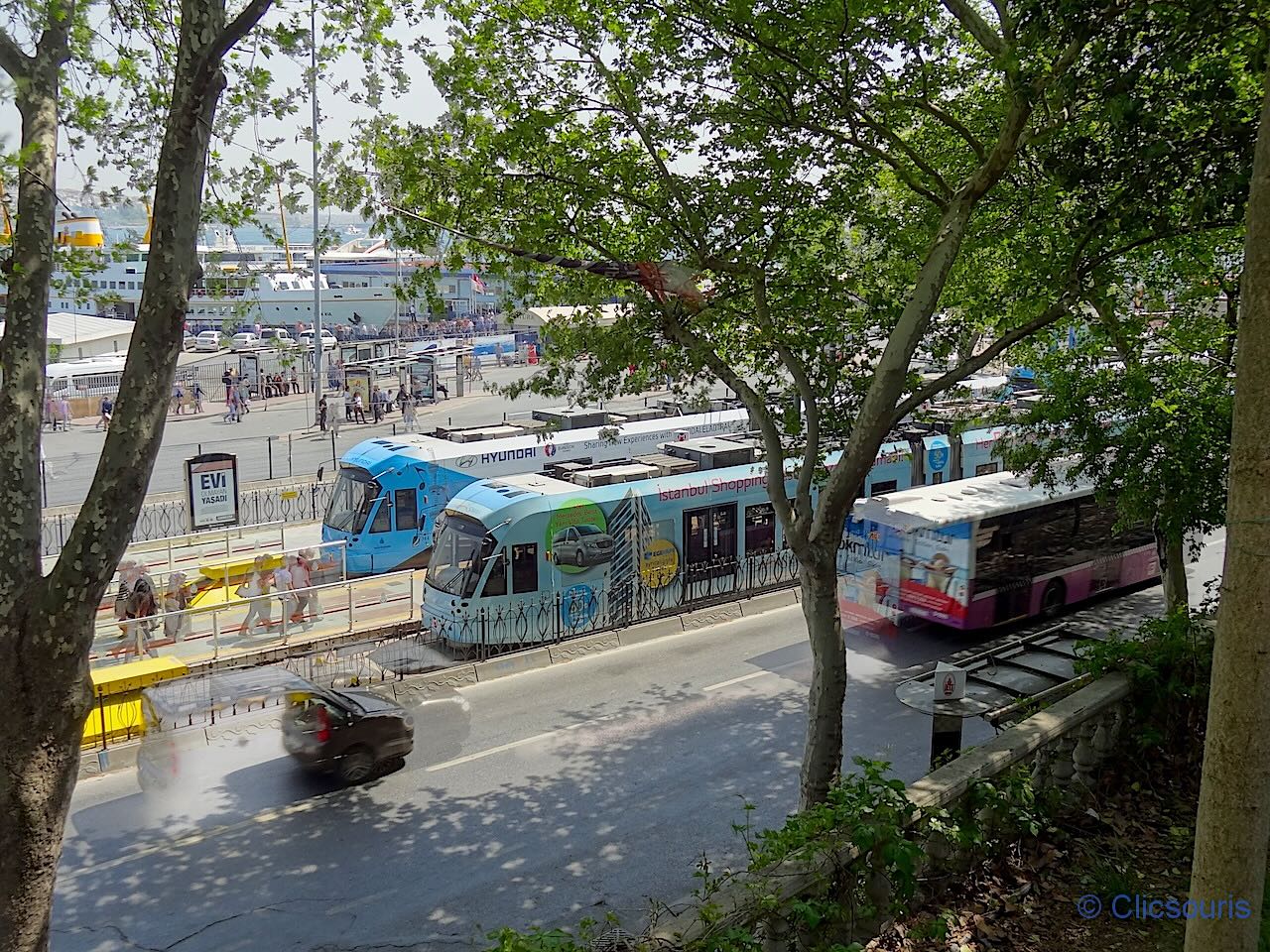 tramway T1 à Istanbul