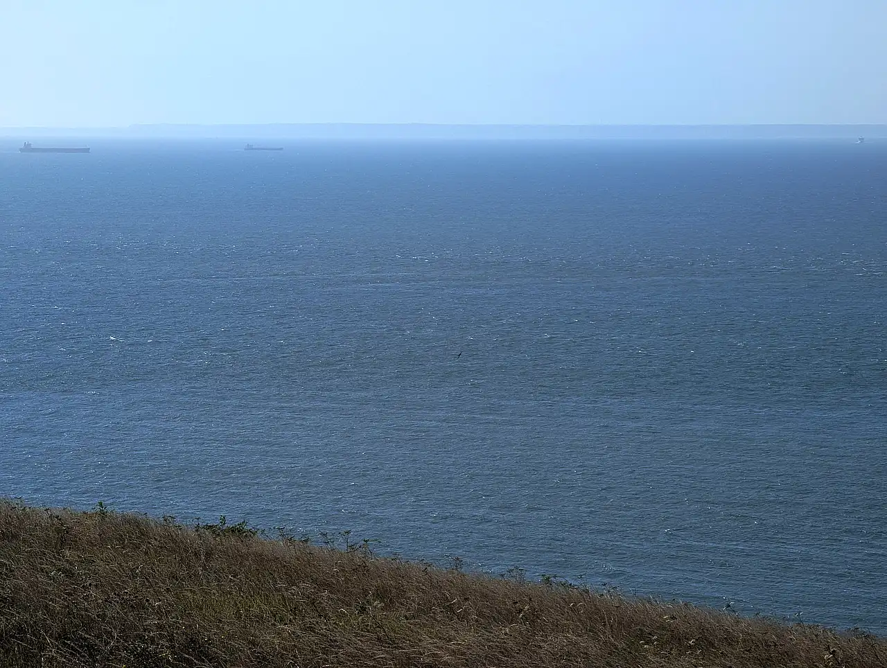 vue sur les côtes anglaises depuis le Cap Blanc-Nez
