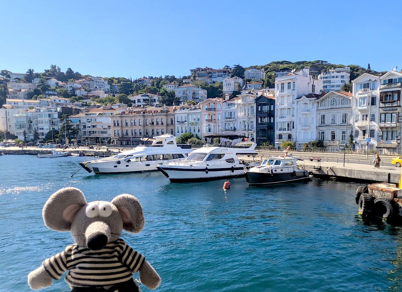 Arnavutkoy vu du bateau