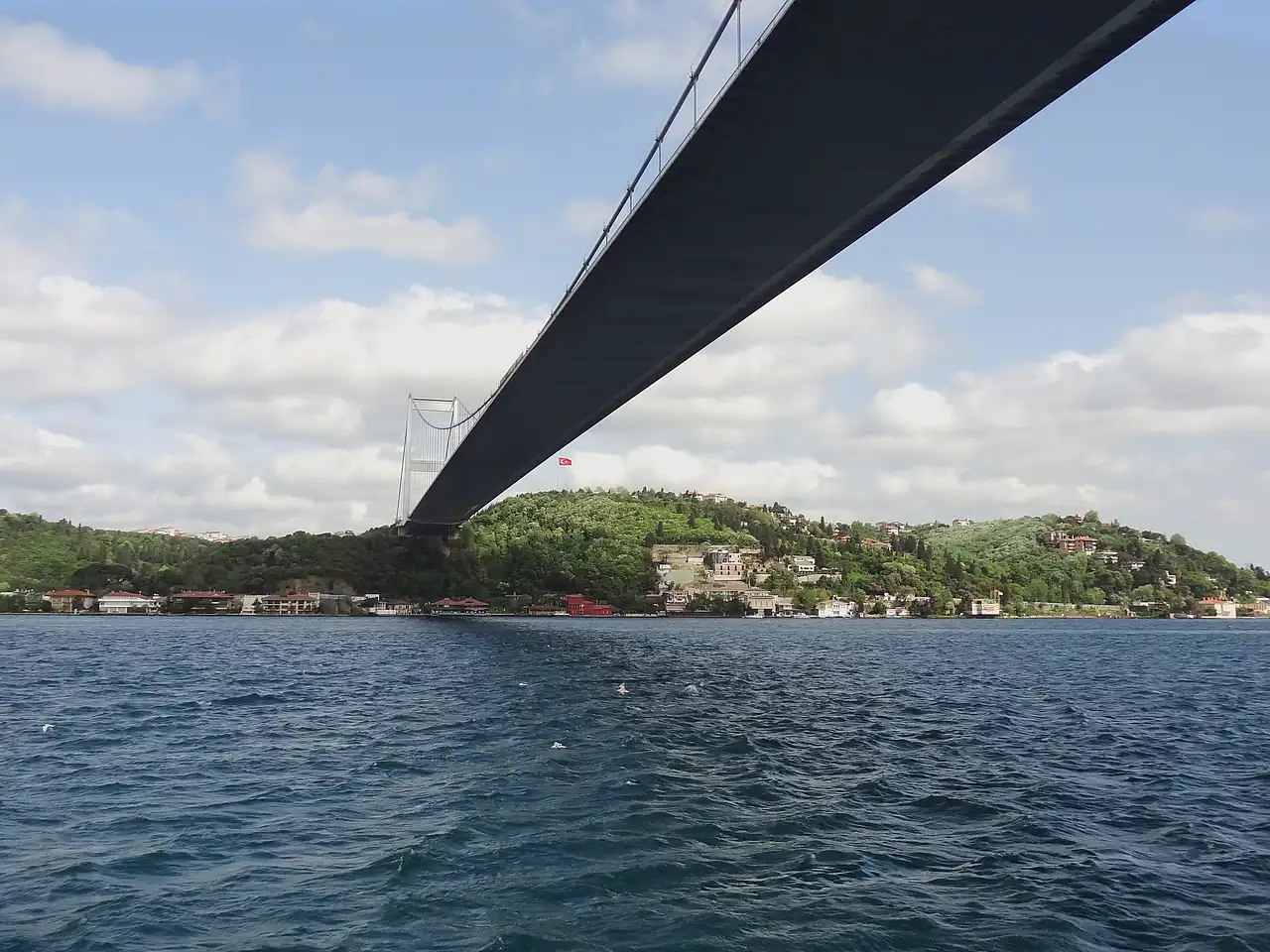 passage sous un pont à Istanbul