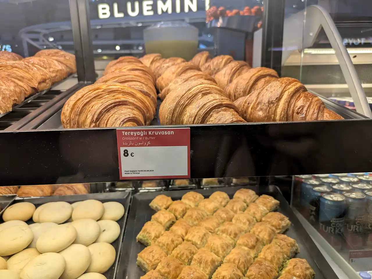 prix de la nourriture à l'aéroport d'Istanbul
