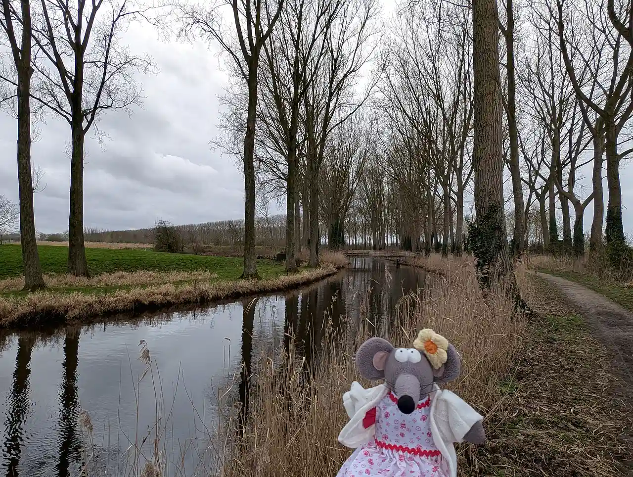 sentier des fortifications de Damme