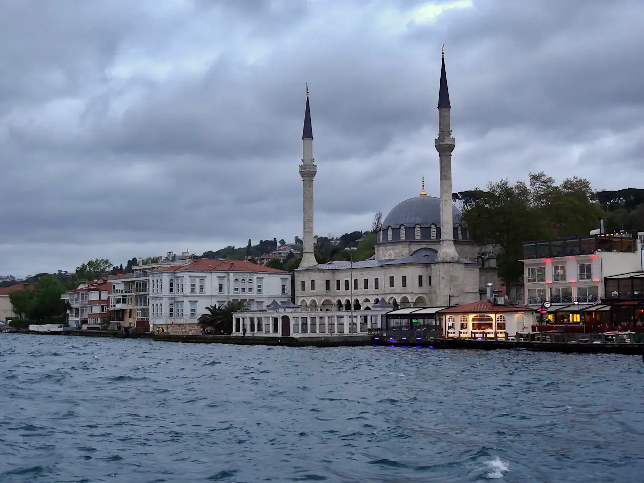 vue sur la rive asiatique d'Istanbul